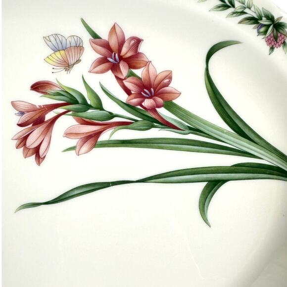 Noritake Conservatory Gala Cuisine 7915 Japan Large Oval Serving Platter-Nice! - Picture 2 of 9